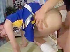 01933,A woman who is fucked and writhes in agony