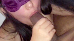 18 year old Asian girl sucks my bbc pt 3