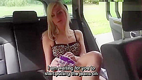 18yo student 18+ does handjob and gets fingering in a Taxi