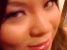 2 Young Asian Chicks Take On 3 Huge Cocks 