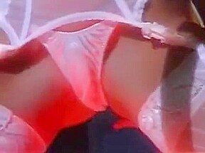 2 hotties in sexy nylons into spanking action