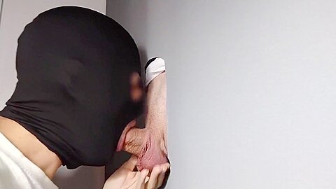 23 Year Old Boy Returns To The Gloryhole Very Slow Blowjob Until He Cums In My Mouth