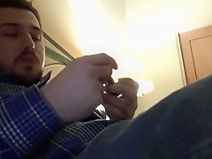 420 friendly male masturbation session