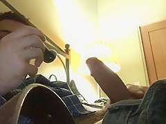 420 friendly male masturbation session