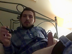 420 friendly male masturbation session