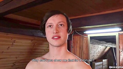 535 - Cute Slim Czech Twink Suck And Rides Raw Cock On Pov Camera - Czech Hunter