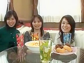 A Group Of Asian Chicks Give Head And Jerk Off One Lucky Du