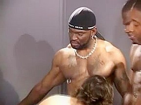 A gay hunks muscle man enjoys anal sex