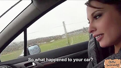 Accepts A Ride And Fucks A Stranger With Nikita Bellucci