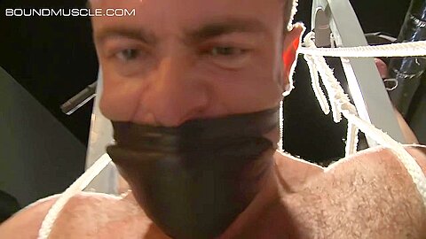Adam Rogue slides muscle cock in and out of Trace Michaels