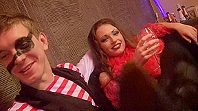 Adel & Alon & Anette Dawn & Julia Crow & Zanna in sex party scene with lots of beautiful minxes
