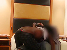African Babe Gets Pussy Filled With White Cock
