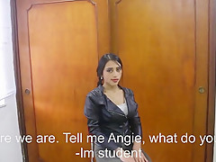Alex and Angie  Hard sex Amateur  Deepthroat  blowjob  Fuck