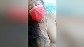 Alone Women Showing Her Boobs And Pussy When She Was Alone At Her Room And Masterbating