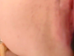 Amateur Blonde Slut Gets Her Ass Fucked Too And Drinks Cum