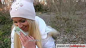 Amateur Eurobabe Kiara drilled for money