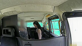 Amateur Girl Kitty Serves Taxi Driver