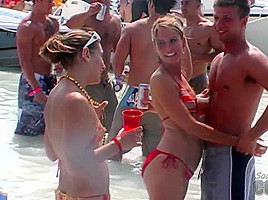 Amateur Home Video from Bartenders Bash Weekend - SouthBeachCoeds