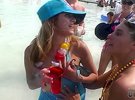 Amateur Home Video from Bartenders Bash Weekend - SouthBeachCoeds