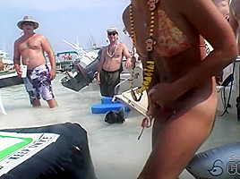 Amateur Home Video from Bartenders Bash Weekend - SouthBeachCoeds