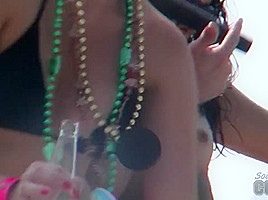 Amateur Home Video from Bartenders Bash Weekend - SouthBeachCoeds