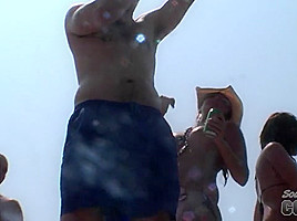 Amateur Home Video from Bartenders Bash Weekend - SouthBeachCoeds