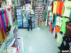 Amateur Punished For Shoplifting - Jade Noir