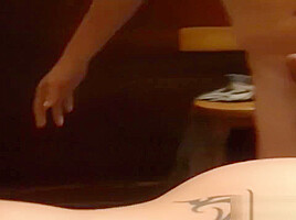 Amateur threesome on webcam with sexy latina