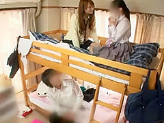 Amazing Japanese chick Konomi Narushima in Horny Threesome, Blowjob JAV clip
