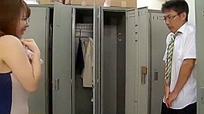 Amazing homemade Changing Room, Handjobs adult video
