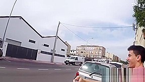 Amirah Adara getting doggystyle fuck in public