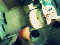 An enticing vid of a floozy in the shower