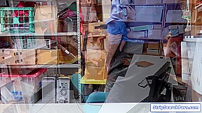 An officer strips then fucks big tits teen 18+ for shoplifting