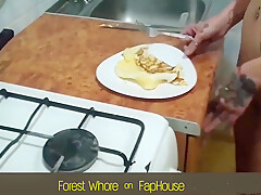Anal Cooking (cooking An Omelette In My Ass)