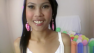 Anal skinny Thai girl fucked in her little Asian asshole