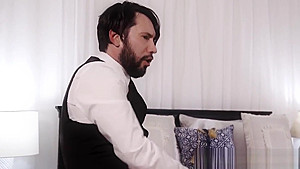 Analy banged goth maid