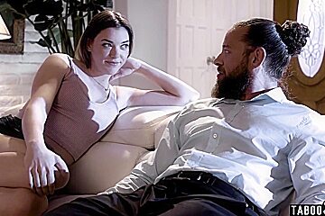 Anny Aurora - teen 18+ Helping To Step Celebrate His Anniversary