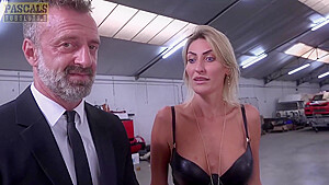 Anouk Grey Roughly Fucked - Tall Blonde And Pascal White