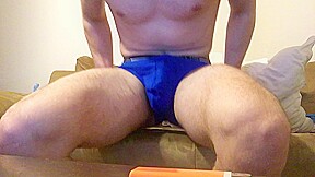 Anthony Schiro Solo Cum on Couch in Briefs