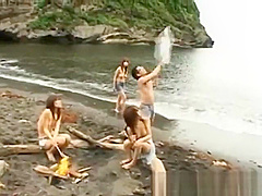 Arisa Kanno Asian babe and friends part5