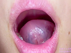 Asian Amateur Slut Thrilling Tongue Fetish