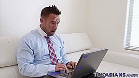 Asian Angel - Unmovable Fucked And Facialized