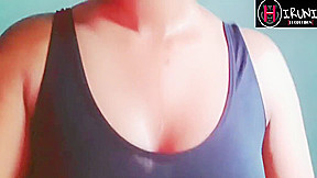 Asian Gym Girl Sweat Face And Her All Body Sweat - Indian , Hindi , Hot Sex