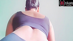 Asian Gym Girl Sweat Face And Her All Body Sweat - Indian , Hindi , Hot Sex
