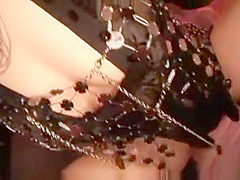Asian Stripper Sucks Guys Cock