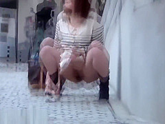Asian hos piss floods