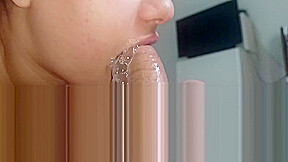 Asmr Bitch Out Of Breath From Swallowing Dick Deep Down Her Throat, Brutal Blowjob