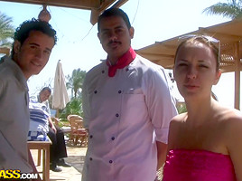 Aurita in minx gets her twat drilled in an outdoor sex scene