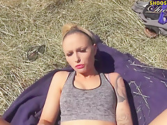 B Fit Jogger Talked Into Doing Something Dirty