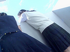 B3A0502-Screwing a cock into a girl's throat on the stairs of an aB3A0502-